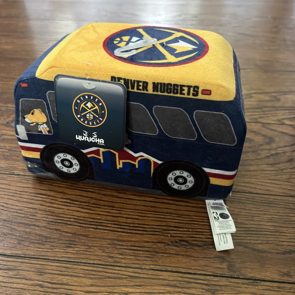 Bleacher Creatures Denver Nuggets Team Bus 8" Kuricha Plush Nikola Jokic, Murray